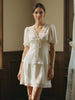 Lace Detail Short Sleeve Top and Skirt Set test