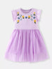 Children's Floral Embroidered Tulle Dress test