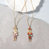 18K Gold-Plated Nutcracker Pendant Necklace test
