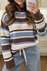 Striped Dropped Shoulder Sweater test