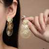 18K Gold-Plated Geometric Drop Earrings test