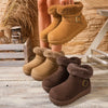 Faux Fur Lined Suede Winter Boots test