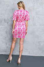 MOVE OVER WOVEN MINI DRESS