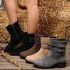 Round Toe Block Heels Boots test
