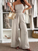 Smocked Strapless Wide-Leg Jumpsuit test