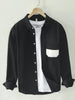 Men's Plus Size Button Up Long Sleeve Shirt test