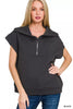 Zenana Scuba Half Zip Top