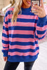 Striped Crew Neck Sweatshirt test