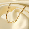 18K Gold-Plated Zircon Double Layered Bracelet test