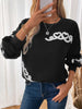 Perfee Heart Round Neck Long Sleeve Sweater test