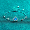 1 Carat Moissanite 925 Sterling Silver Bracelet test