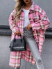 Plaid Button Up Longline Shacket test