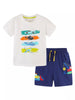 Children's Vehicle Print T-Shirt and Shorts Set test