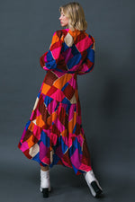 WISE WOMAN WOVEN MIDI DRESS