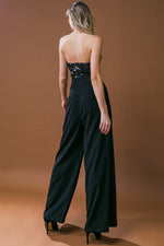 RARE BEAUTY HUNTER WOVEN JUMPSUIT