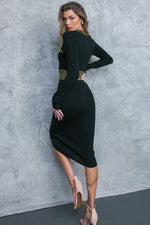 GORGEOUS AMBITION SWEATER MIDI DRESS