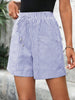 Striped Drawstring Waist Shorts test