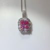 5 Carat Moissanite 925 Sterling Silver Pendant Necklace test