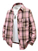 Men's Full Size Plaid Button Up Shirt Plus Size test