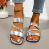 Open Toe Flats Sandals test