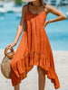 Perfee Ruffled Scoop Neck Sleeveless Dress test