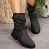 Mid-Calf Buckle Strap Boots test