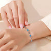 925 Sterling Silver Crystal Bracelet test