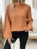 Cable Knit Turtleneck Sweater test