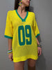 World Cup V-Neck Oversize Sweater