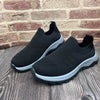 Round Toe Mesh Slip-Ons