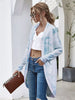 Tie-Dye Oversized Open Front Cardigan test