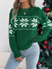 Christmas Snowflake Cable Knit Sweater test