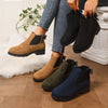 Round Toe Block Heels Boots test