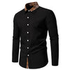 Men's Plus Size Plaid Collar Button Down Shirt test