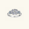 3.5 Carat Moissanite 925 Sterling Silver Ring test