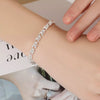 925 Sterling Silver Chain Bracelet test