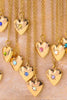 Zircon Heart Shape 14K Gold-Plated Pendant Necklace test