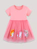 Children's Unicorn Applique Tulle Dress test