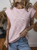 Round Neck Knit Cap Sleeve Top test