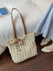Woven Straw Handbag test