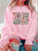 HOLLY JOLLY Cute Holiday Graphic Sweatshirt test