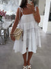Ruffled Tie Shoulder Mini Dress test