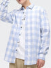 Men's Full Size Casual Plaid Button Up Shirt Plus Size test