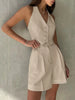 Halter Neck Vest and Shorts Set test