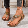 Toe Post Rhinestone Sandals test