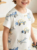 Children's Vehicle Print Cotton T-Shirt test