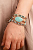 Handmade Natural Stone Beaded Triple Layer Bracelet test