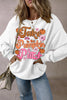 Letter Graphic Long Sleeve Sweatshirt test