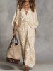 Leopard Print V-Neck Maxi Dress test