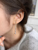 Pearl Zircon Drop Earrings test